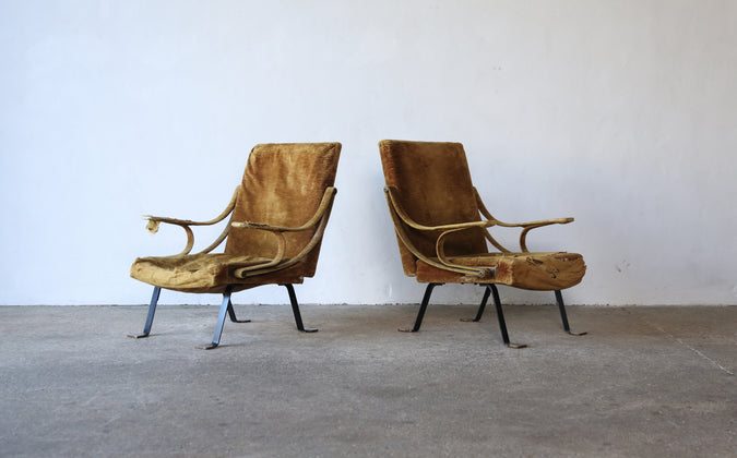 /products/ignazio-gardella-reclining-digamma-chairs-1960s-italy-for-reupholstery-1