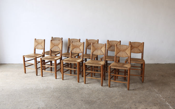 /products/set-of-10-original-charlotte-perriand-no-19-bauche-chairs-france-1950s