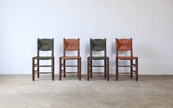 /products/superb-set-of-early-charlotte-perriand-model-19-bauche-chairs-france-1950s